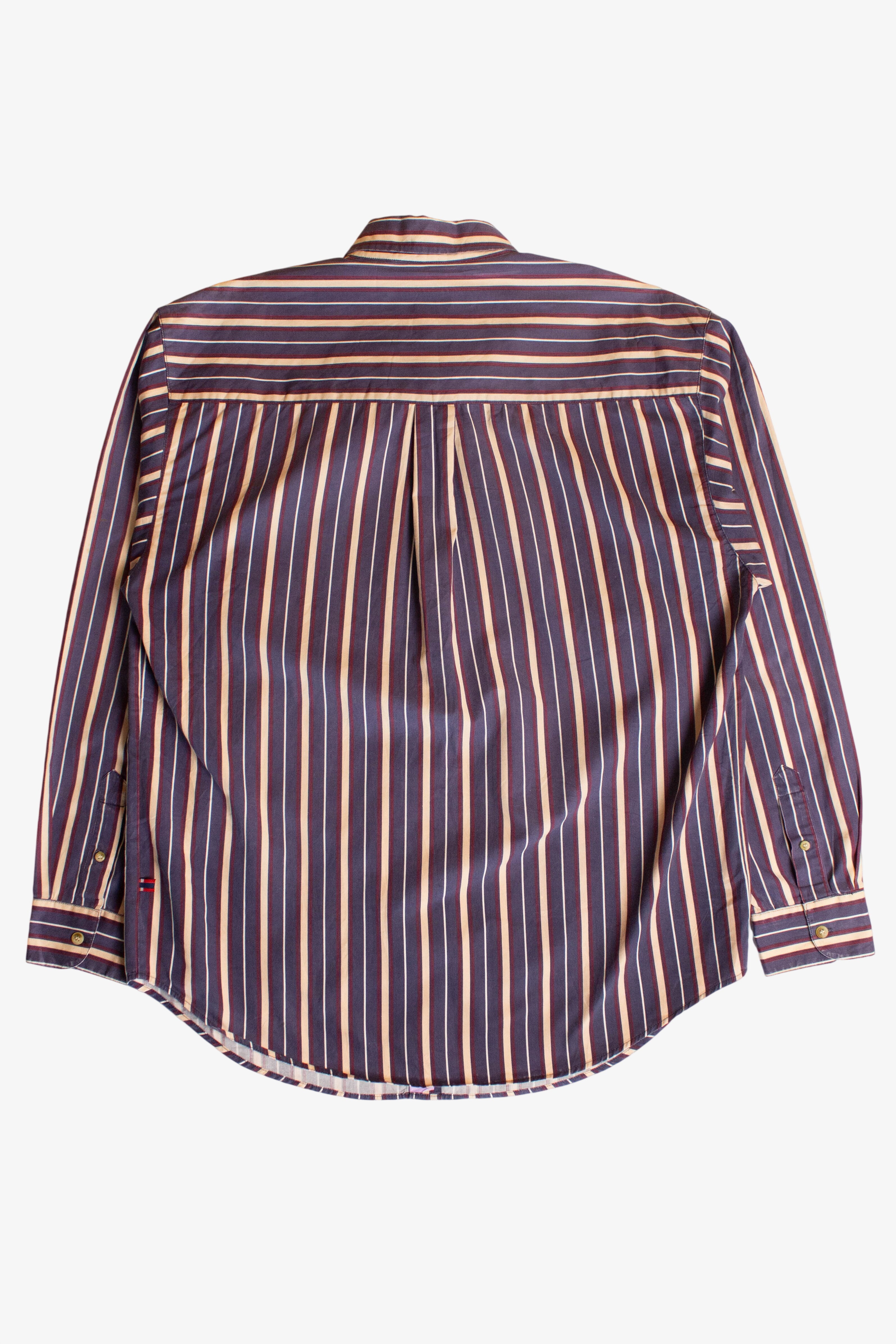 Vintage BB Classics Striped Button Up Shirt (1990s)