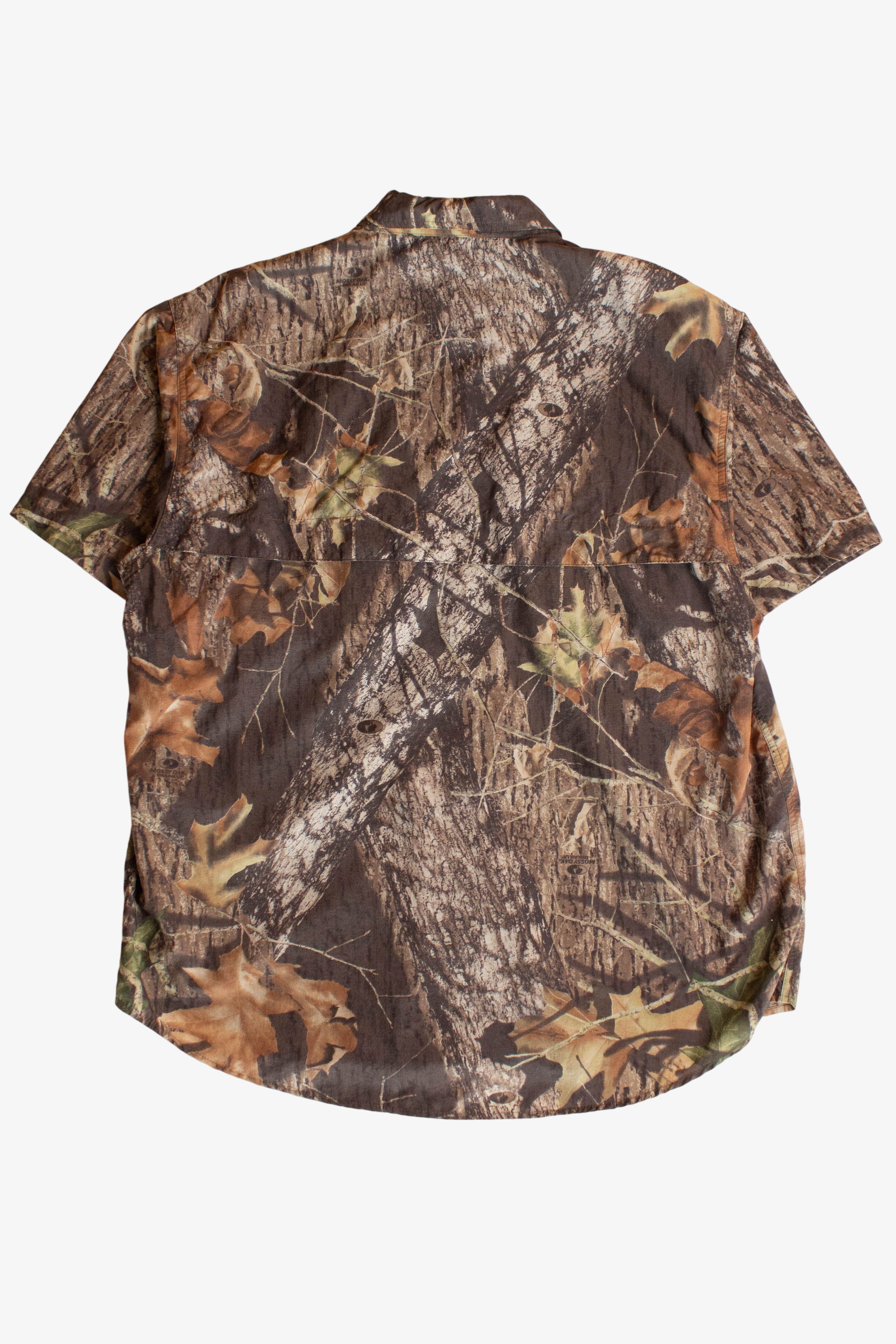 Vintage Mossy Oak Camo Button Up Shirt (2000s)