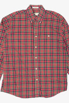 Vintage Red Plaid Orvis Button Up Shirt (2000s)