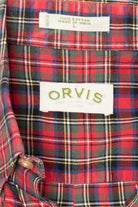 Vintage Red Plaid Orvis Button Up Shirt (2000s)