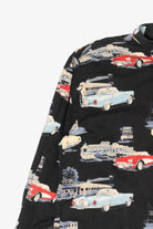 Vintage Black Clearwater Outfitters Vintage Classic Cars Button Up Shirt (1990s)