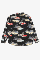 Vintage Black Clearwater Outfitters Vintage Classic Cars Button Up Shirt (1990s)