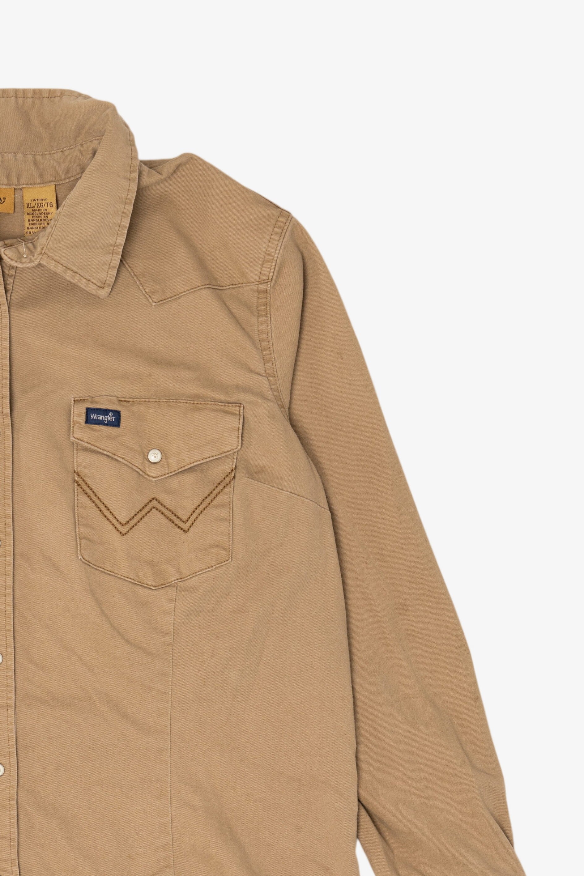 Vintage Wrangler Western Button Up Shirt (1990s)