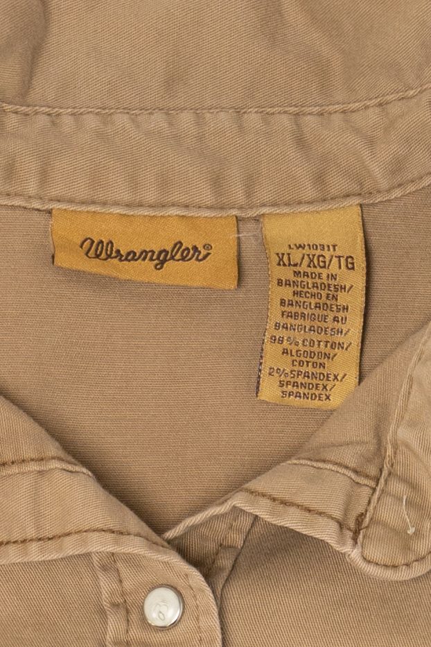 Vintage Wrangler Western Button Up Shirt (1990s)
