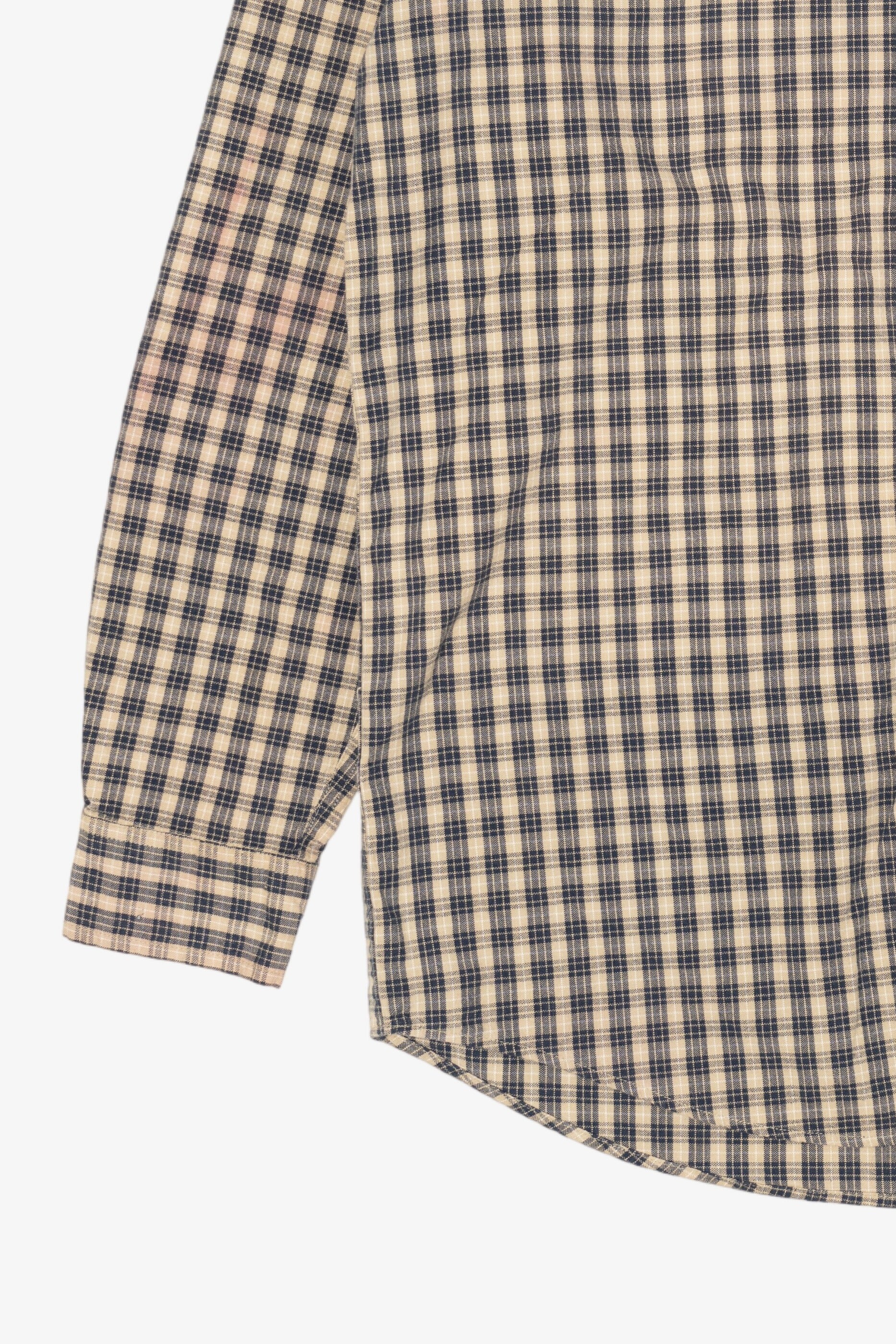 Vintage Checkered Red Lodge Button Up Shirt (1990s)