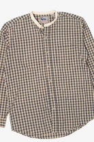 Vintage Checkered Red Lodge Button Up Shirt (1990s)