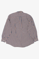 Vintage Nautica 80s Two-Ply Cotton Plaid Button Up Shirt (1990s)