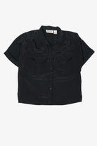 Vintage Black La Blouse Button Up Shirt (1980s)