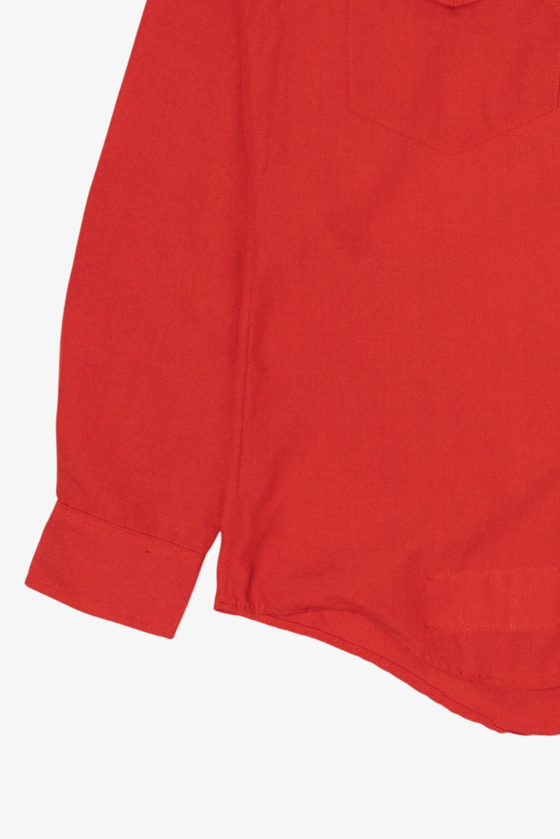 Red Bulwark Exxon Mobile Flame Resistant Button Up Shirt (2010s)