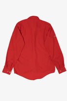 Red Bulwark Exxon Mobile Flame Resistant Button Up Shirt (2010s)