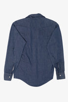 Vintage Blue Denim Button Up Shirt (1990s)