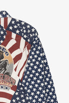 Vintage Glow In The Dark Wrangler American Rodeo "Greatest Show On Dirt" Button Up Shirt (1990s)
