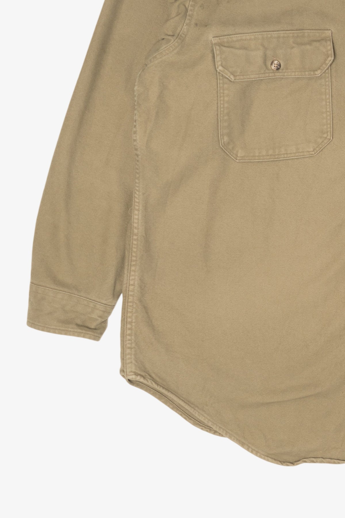 Vintage Khaki Woolrich Button Up Shirt (1990s)