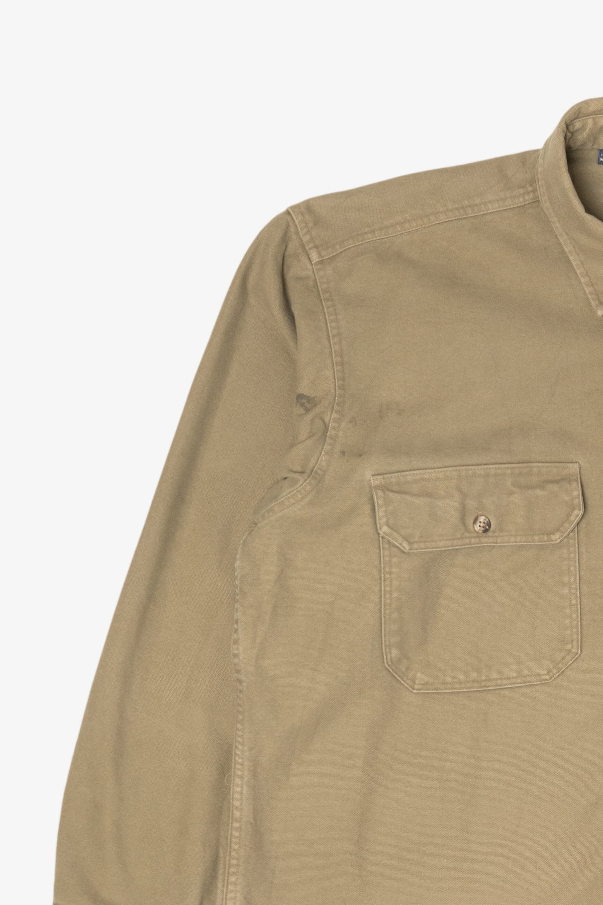 Vintage Khaki Woolrich Button Up Shirt (1990s)