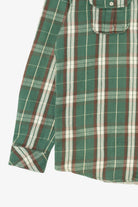 Green Plaid Sierra Nevada Button Up Flannel Shirt (2010s)