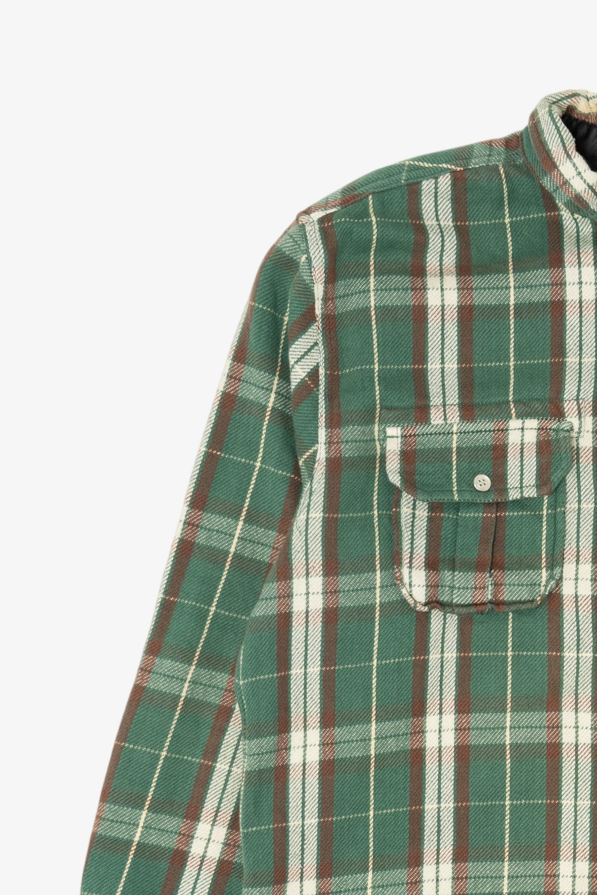 Green Plaid Sierra Nevada Button Up Flannel Shirt (2010s)