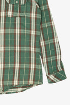 Green Plaid Sierra Nevada Button Up Flannel Shirt (2010s)
