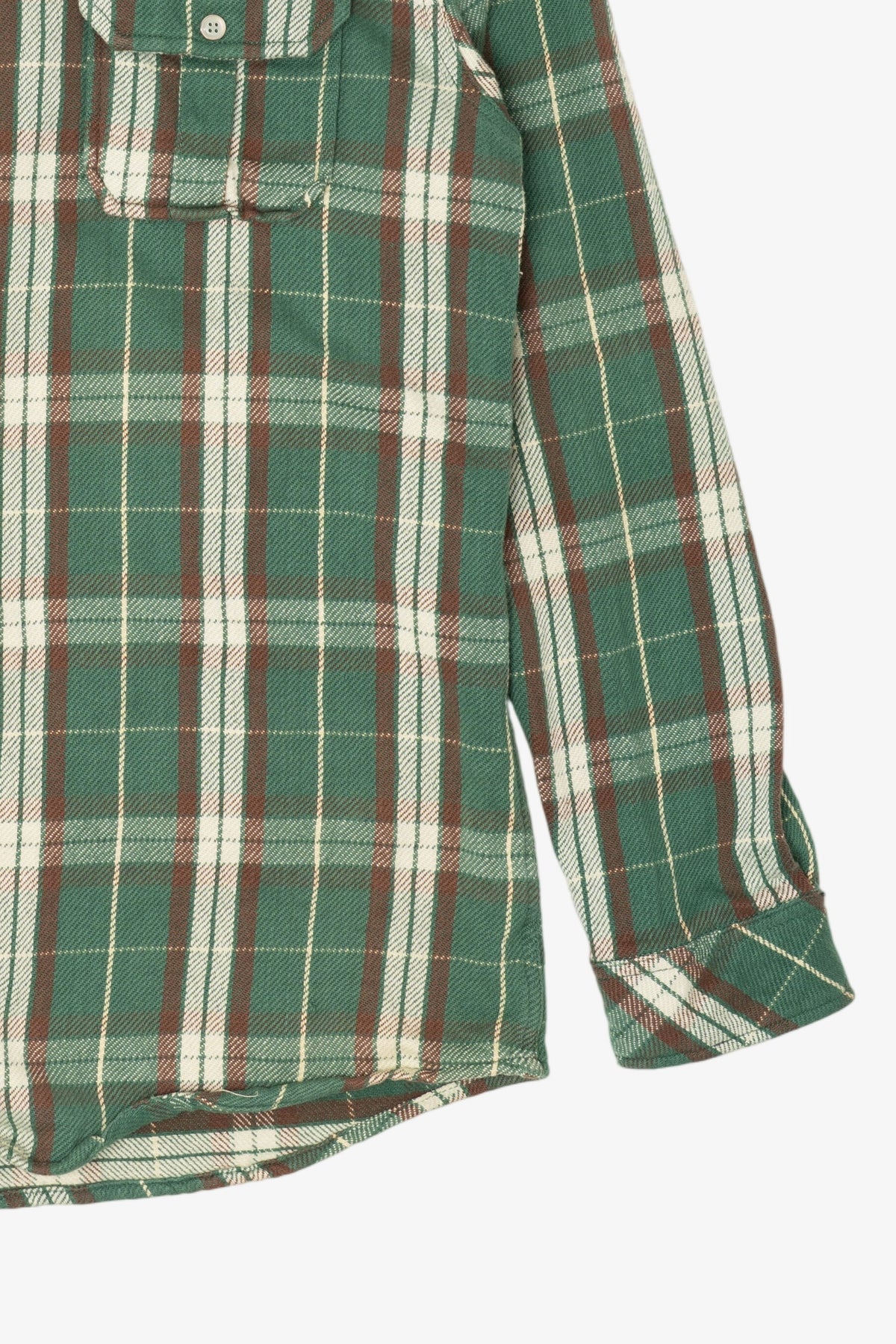 Green Plaid Sierra Nevada Button Up Flannel Shirt (2010s)