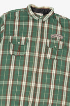 Green Plaid Sierra Nevada Button Up Flannel Shirt (2010s)