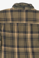 Army Green Wolverine Button Up Flannel Shirt (2010s)