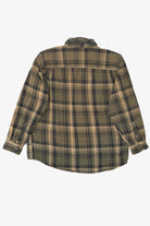 Army Green Wolverine Button Up Flannel Shirt (2010s)