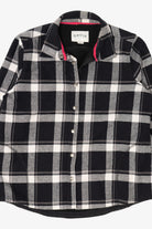 Black And White Plaid Orvis Button Up Flannel Shirt (2010s)