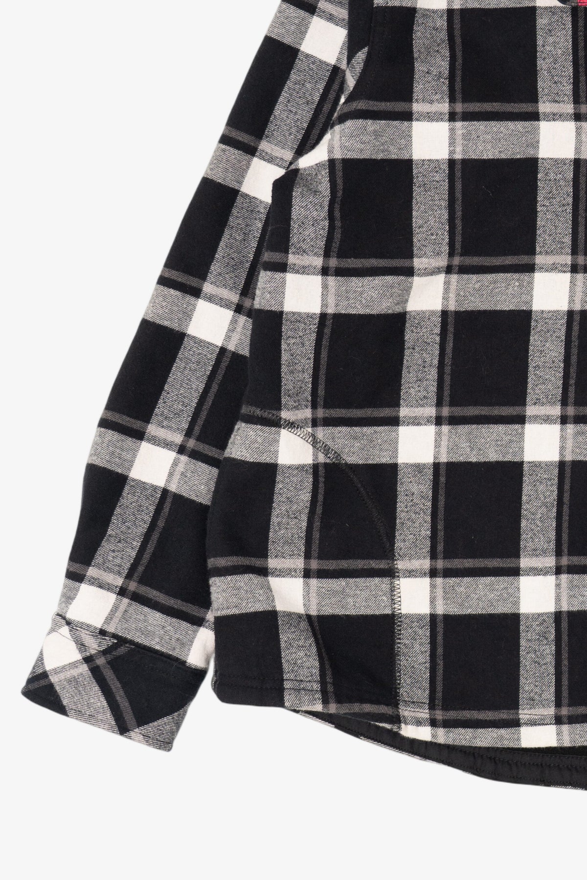 Black And White Plaid Orvis Button Up Flannel Shirt (2010s)