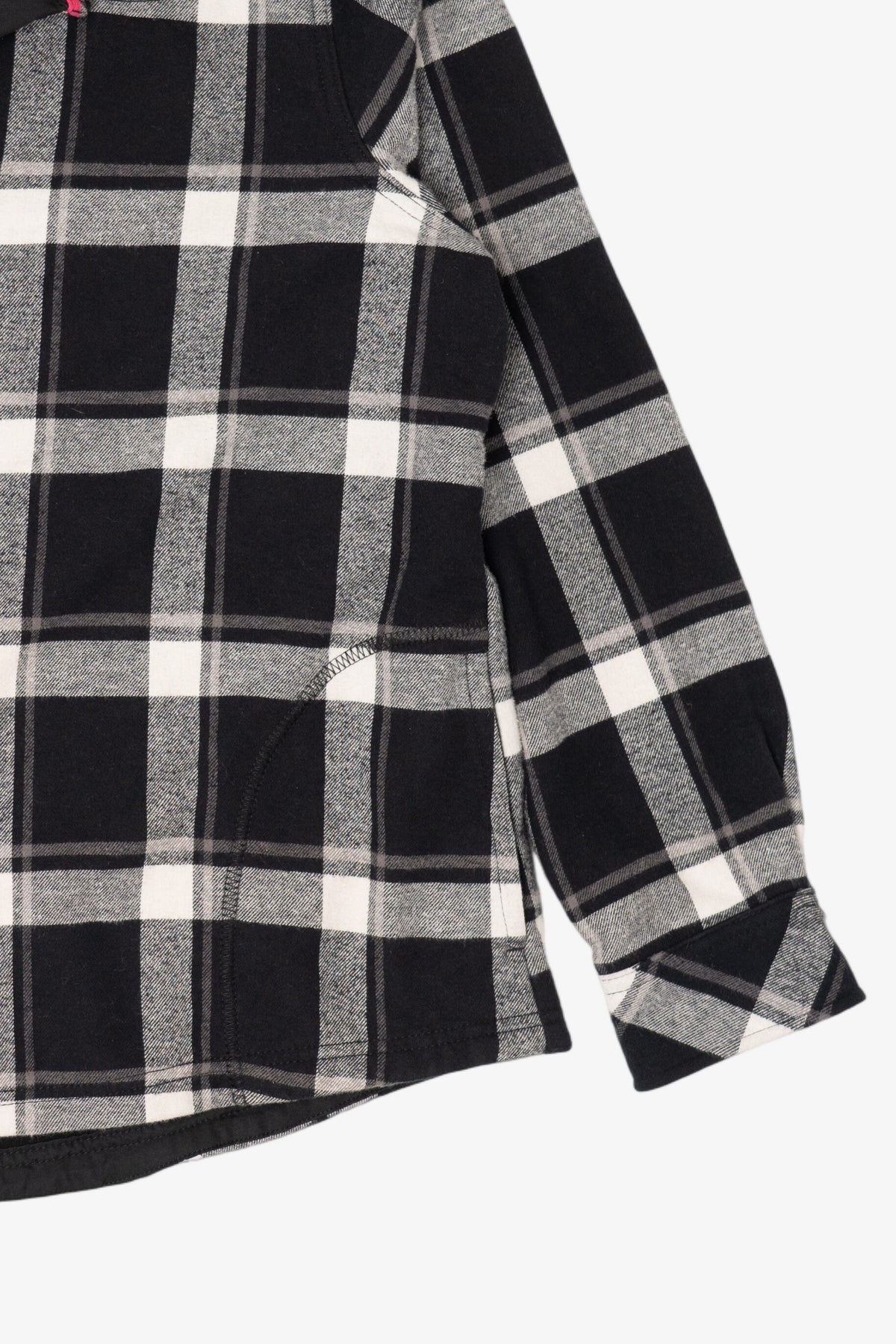 Black And White Plaid Orvis Button Up Flannel Shirt (2010s)