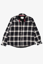 Black And White Plaid Orvis Button Up Flannel Shirt (2010s)