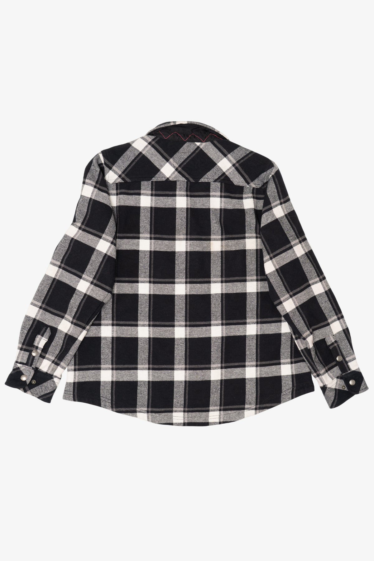 Black And White Plaid Orvis Button Up Flannel Shirt (2010s)