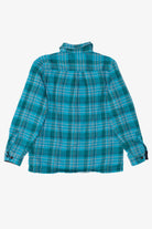 Teal L.L. Bean Button Up Flannel Shirt (2010s)