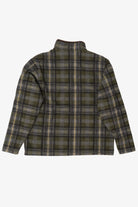 Olive John Wayne Vintage Plaid Flannel Pullover (2010s)