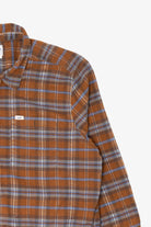 Brown Plaid Lee Button Up Flannel Shirt (2010s)