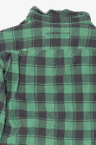 Green Plaid Duluth Trading Co. Button Up Shirt (2010s)