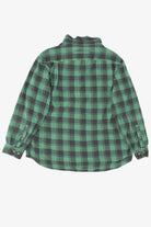 Green Plaid Duluth Trading Co. Button Up Shirt (2010s)