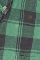 Green Plaid Duluth Trading Co. Button Up Shirt (2010s)