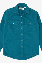 Vintage Teal Gander Mountain Button Up Shirt (1990s)