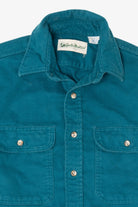 Vintage Teal Gander Mountain Button Up Shirt (1990s)