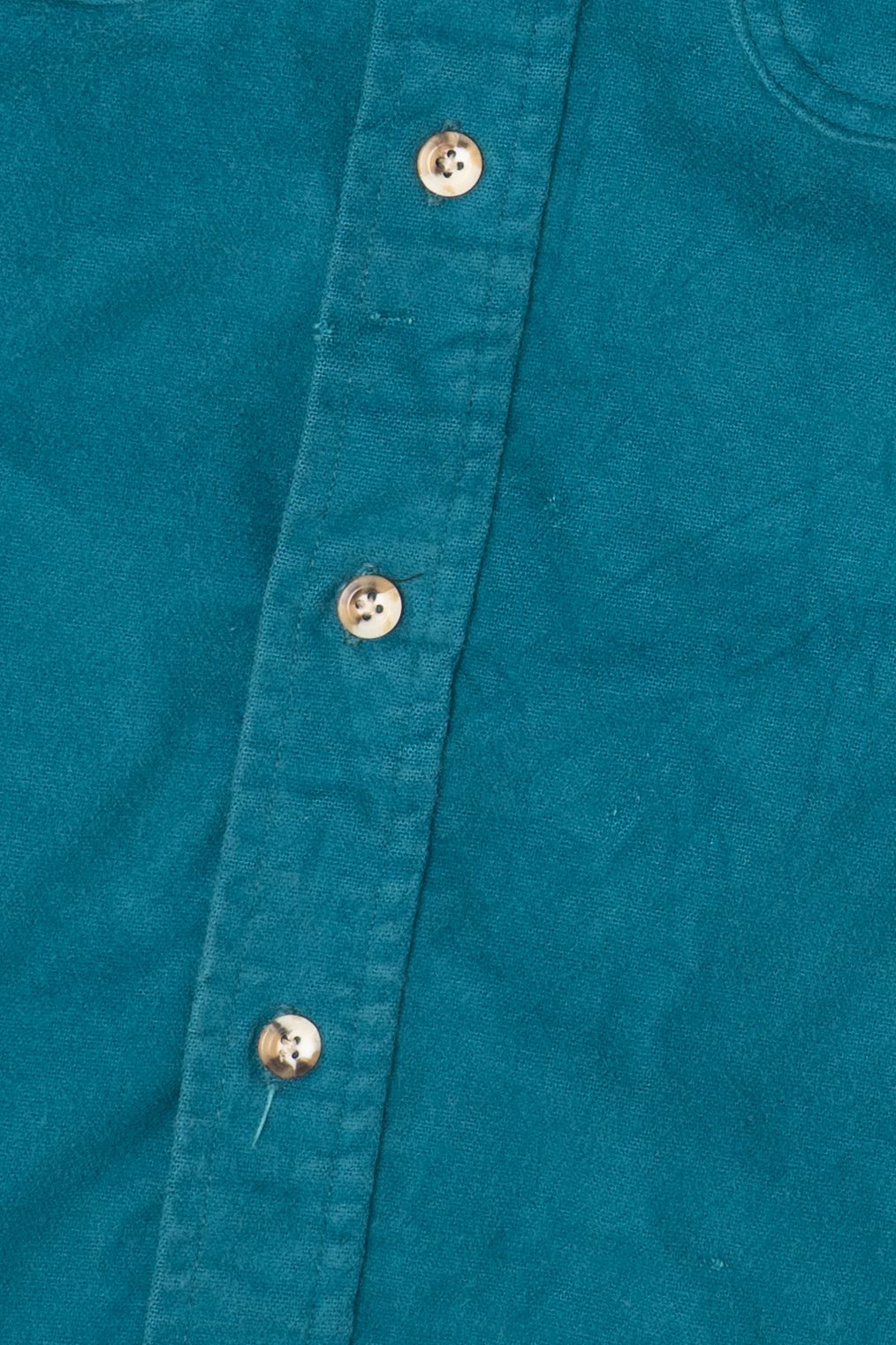 Vintage Teal Gander Mountain Button Up Shirt (1990s)