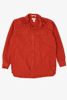 Vintage Red L.L. Bean Button Up Flannel Shirt (1990s)