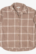 Beige Plaid Madswell Button Up Shirt (2020s)