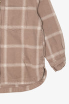 Beige Plaid Madswell Button Up Shirt (2020s)