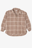 Beige Plaid Madswell Button Up Shirt (2020s)