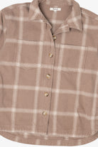 Beige Plaid Madswell Button Up Shirt (2020s)