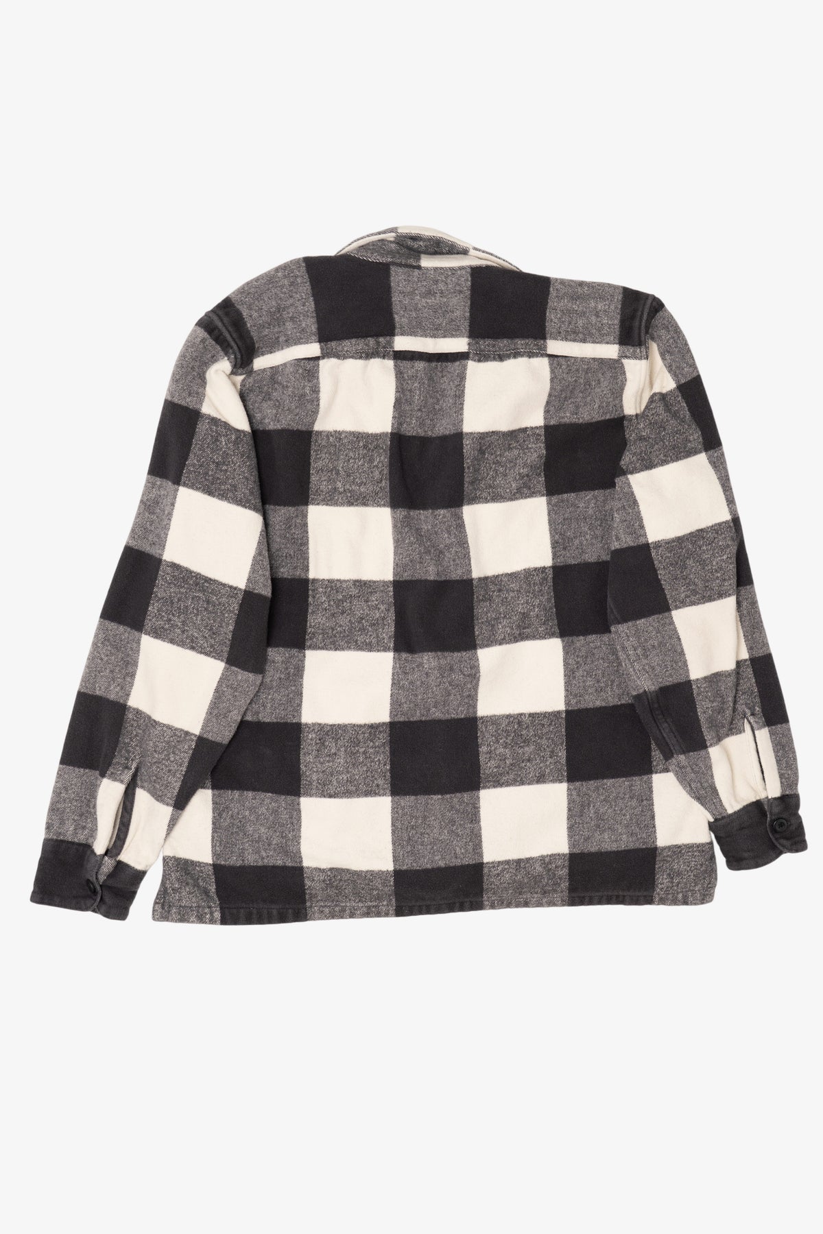 Black And White Plaid Abercrombie & Finch Button Up Shirt (2010s)