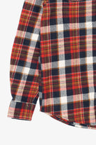 Red And Blue Plaid Rainforest Button Up Shirt (2010s)