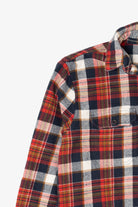 Red And Blue Plaid Rainforest Button Up Shirt (2010s)