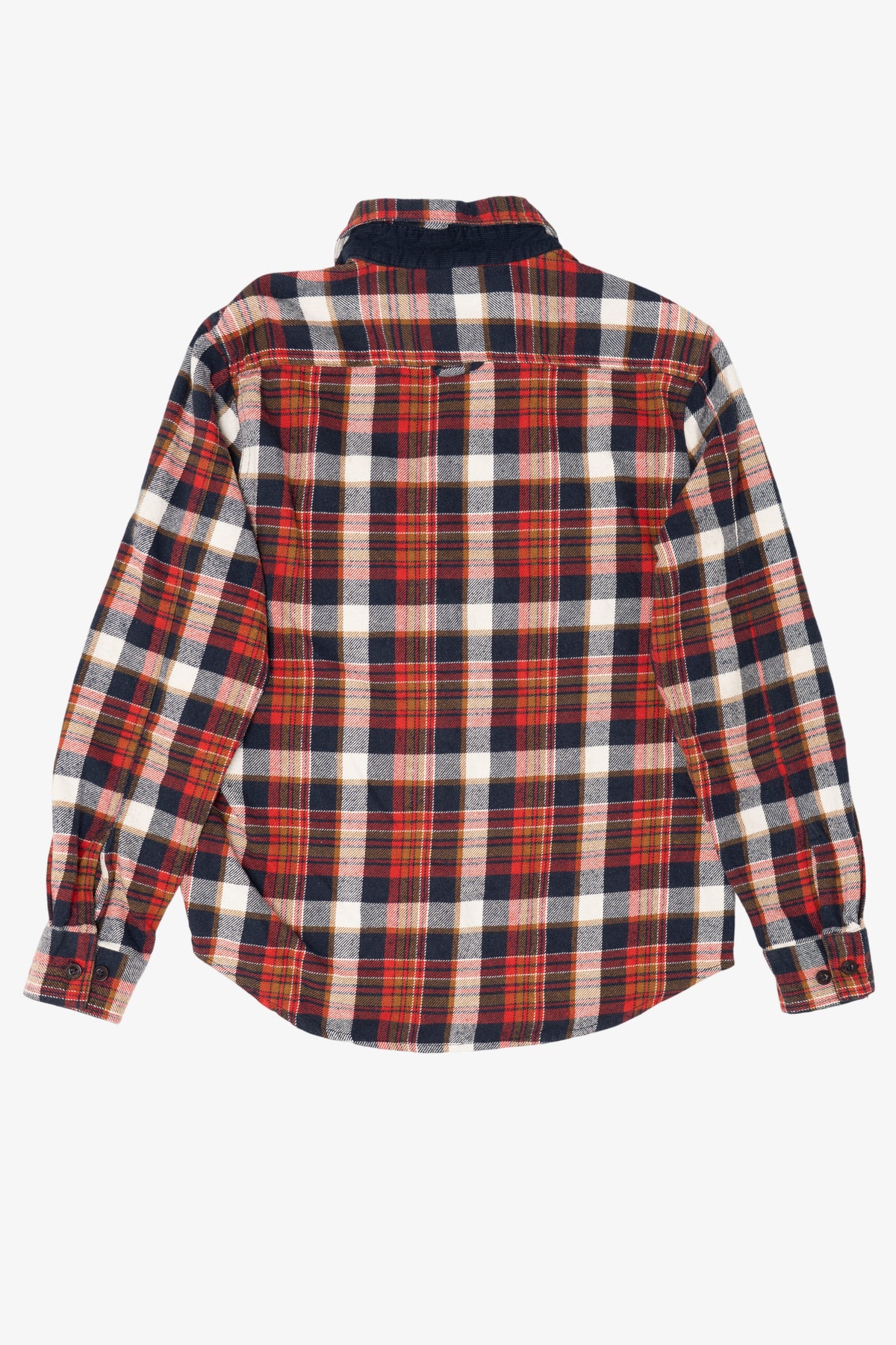 Red And Blue Plaid Rainforest Button Up Shirt (2010s)