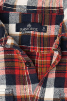 Red And Blue Plaid Rainforest Button Up Shirt (2010s)