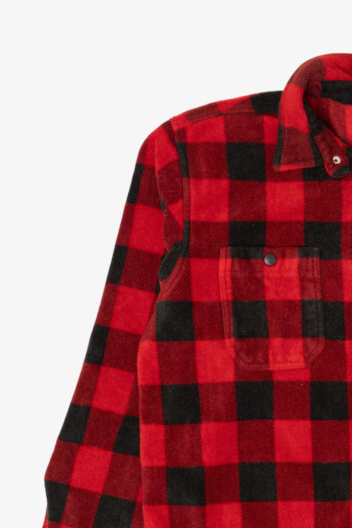 Red Plaid Chaps Button Up Flannel Shirt (2010s)
